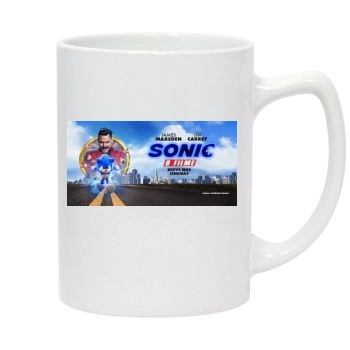 Sonic the Hedgehog (2020) 14oz White Statesman Mug