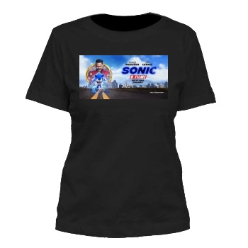 Sonic the Hedgehog (2020) Women's Cut T-Shirt