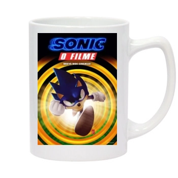 Sonic the Hedgehog (2020) 14oz White Statesman Mug