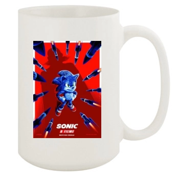 Sonic the Hedgehog (2020) 15oz White Mug