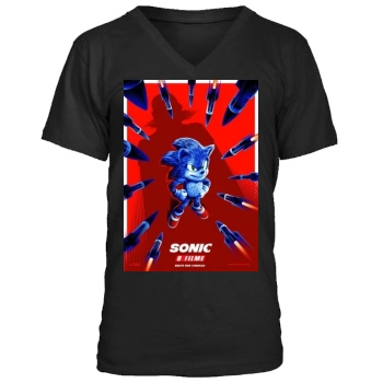 Sonic the Hedgehog (2020) Men's V-Neck T-Shirt