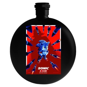 Sonic the Hedgehog (2020) Round Flask