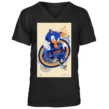 Sonic the Hedgehog (2020) Men's V-Neck T-Shirt