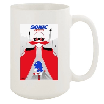 Sonic the Hedgehog (2020) 15oz White Mug