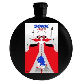 Sonic the Hedgehog (2020) Round Flask