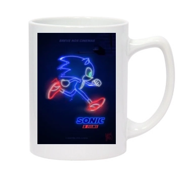 Sonic the Hedgehog (2020) 14oz White Statesman Mug