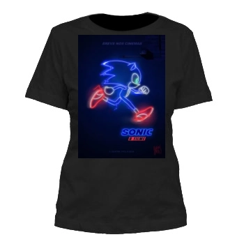 Sonic the Hedgehog (2020) Women's Cut T-Shirt