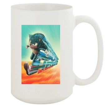 Sonic the Hedgehog (2020) 15oz White Mug