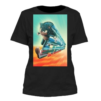 Sonic the Hedgehog (2020) Women's Cut T-Shirt