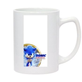 Sonic the Hedgehog (2020) 14oz White Statesman Mug