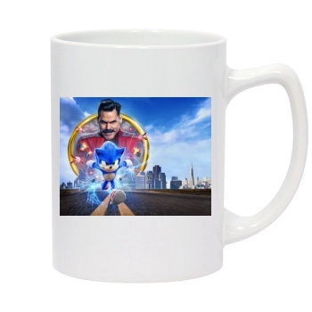 Sonic the Hedgehog (2020) 14oz White Statesman Mug