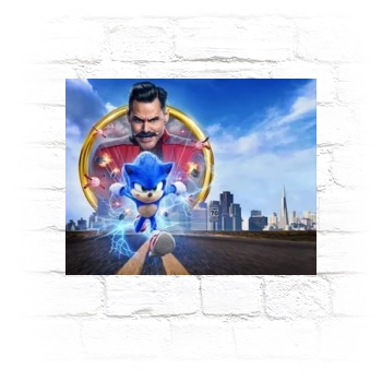 Sonic the Hedgehog (2020) Metal Wall Art