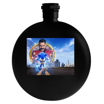 Sonic the Hedgehog (2020) Round Flask