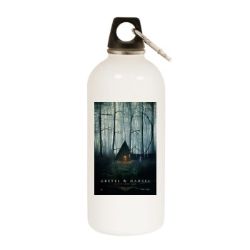 Gretel and Hansel (2020) White Water Bottle With Carabiner