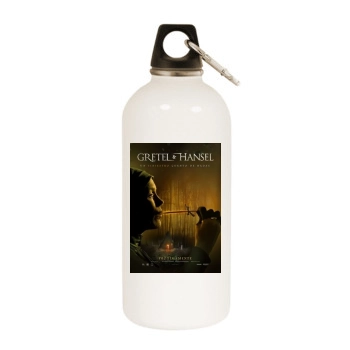 Gretel and Hansel (2020) White Water Bottle With Carabiner