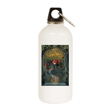 Gretel and Hansel (2020) White Water Bottle With Carabiner