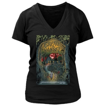 Gretel and Hansel (2020) Women's Deep V-Neck TShirt