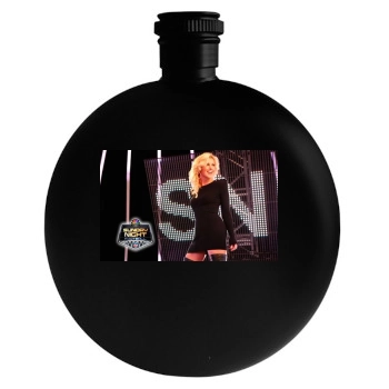 Faith Hill Round Flask