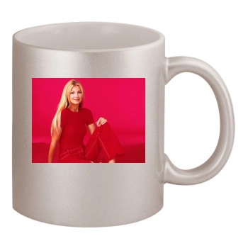 Faith Hill 11oz Metallic Silver Mug