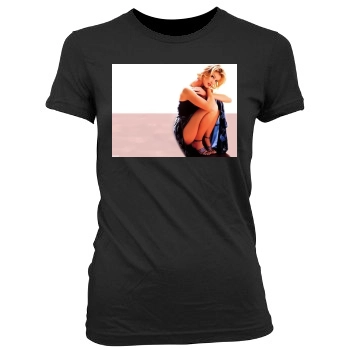 Faith Hill Women's Junior Cut Crewneck T-Shirt