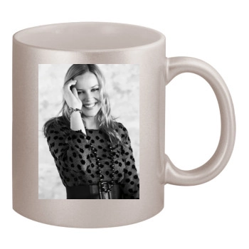 Abbie Cornish 11oz Metallic Silver Mug