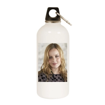 Abbie Cornish White Water Bottle With Carabiner