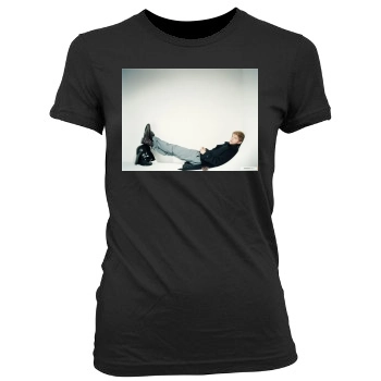 Hayden Christensen Women's Junior Cut Crewneck T-Shirt