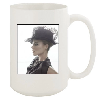 Abbie Cornish 15oz White Mug