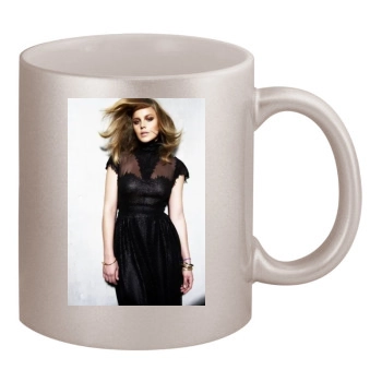 Abbie Cornish 11oz Metallic Silver Mug