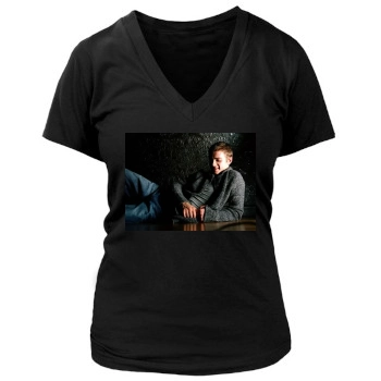 Hayden Christensen Women's Deep V-Neck TShirt