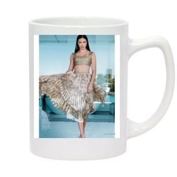 Adriana Lima 14oz White Statesman Mug