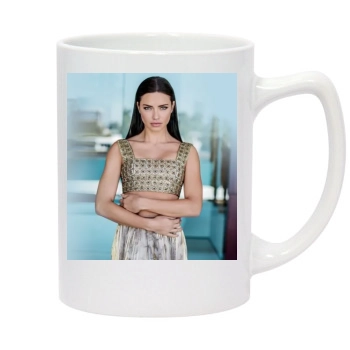 Adriana Lima 14oz White Statesman Mug