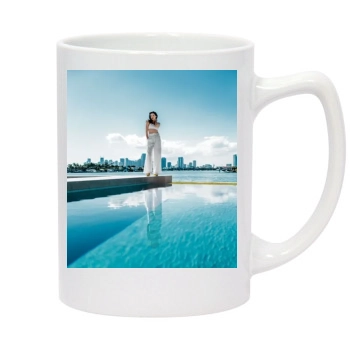 Adriana Lima 14oz White Statesman Mug