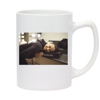 Adriana Lima 14oz White Statesman Mug