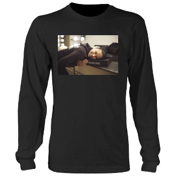 Adriana Lima Men's Heavy Long Sleeve TShirt