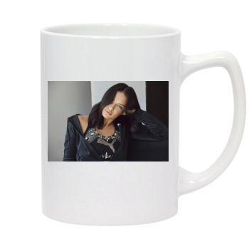 Adriana Lima 14oz White Statesman Mug