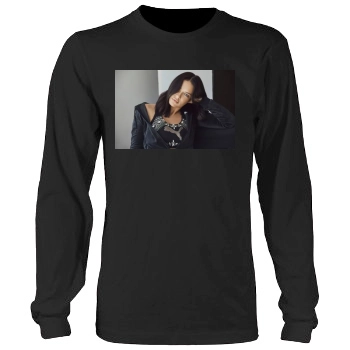 Adriana Lima Men's Heavy Long Sleeve TShirt