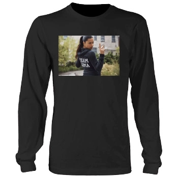 Adriana Lima Men's Heavy Long Sleeve TShirt