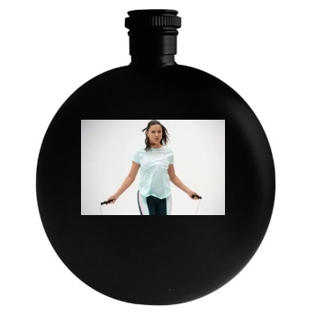 Adriana Lima Round Flask