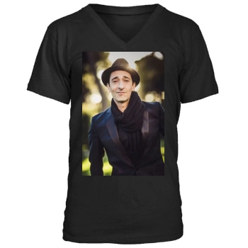 Adrien Brody Men's V-Neck T-Shirt