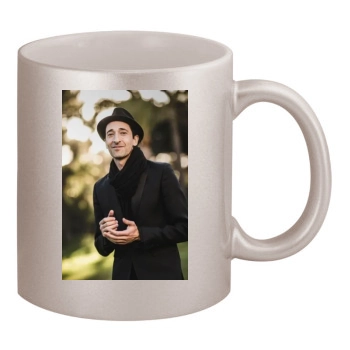 Adrien Brody 11oz Metallic Silver Mug