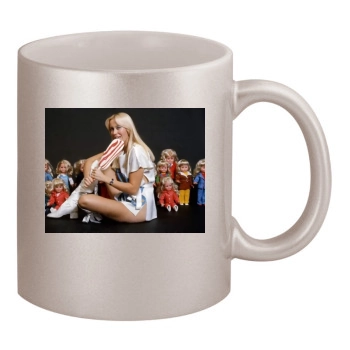 Agnetha Faltskog 11oz Metallic Silver Mug