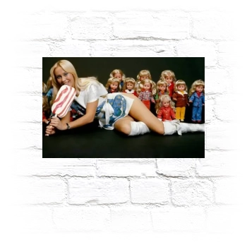 Agnetha Faltskog Metal Wall Art