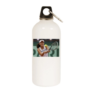 Agnetha Faltskog White Water Bottle With Carabiner