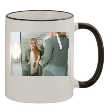 Hayden Panettiere 11oz Colored Rim & Handle Mug