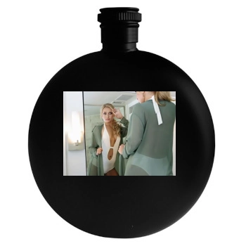 Hayden Panettiere Round Flask