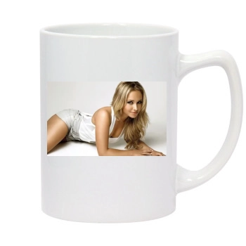 Hayden Panettiere 14oz White Statesman Mug