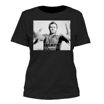 Heath Ledger Women's Cut T-Shirt