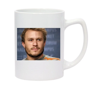 Heath Ledger 14oz White Statesman Mug