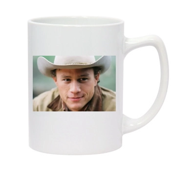 Heath Ledger 14oz White Statesman Mug